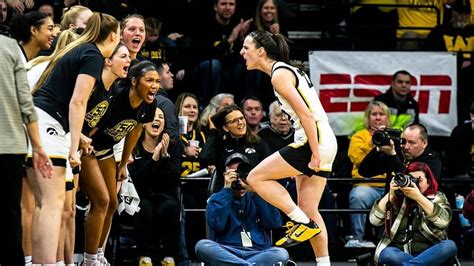 Watch Iowa Guard Caitlin Clark's Three-Point Buzzer Beater Shot to Beat ...