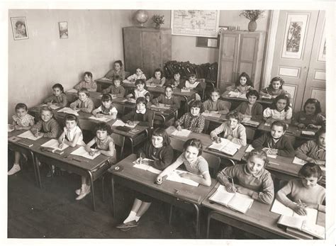 Photo De Classe Cours élémentaire 2ème Année De 1957 Ecole Primaire