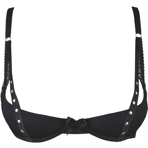 Lingerie Tr S Sexy Soutien Gorge Ouvert Noir Axami