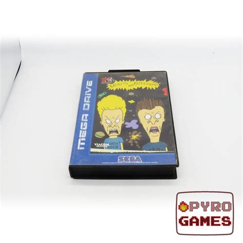 Beavis And Butt Head Sega Mega Drive PAL Pyro Games