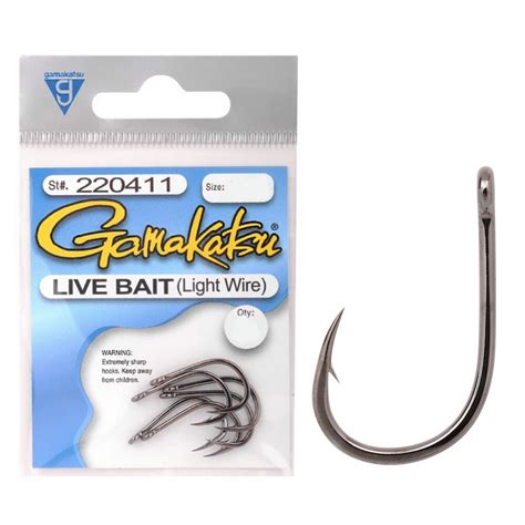 Gamakatsu Live Bait Haken Black Vf Angelsport Ihr Ausstatter F R Ihr