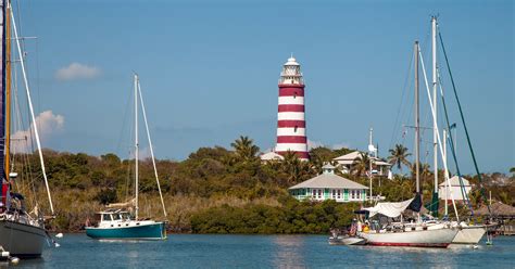 Hope Town Lighthouse - Bahamas Air Tours