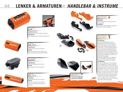 KTM PowerParts Offroad Catalog 2010 by KTM GROUP - Issuu