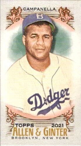 Topps Allen Ginter A G Back Mini Roy Campanella Brooklyn