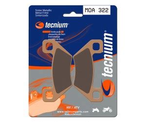 PLAQUETTES DE FREIN AVANT Quad TRITON 400 700 OUTBACK TECNIUM MOA322