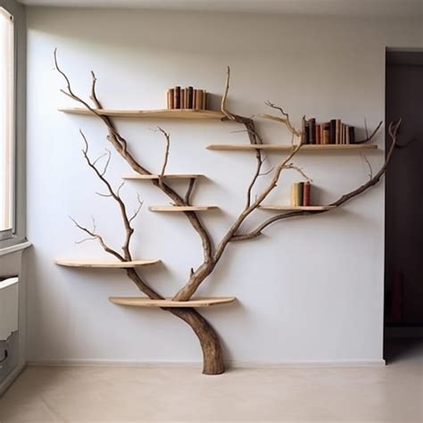 Tree Bookshelf Etsy