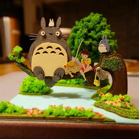 紙劇場 05 龍貓 龍貓與草子與次子 龍貓與皋月與梅 Paper theater 05 My neighbour totoro Totoro