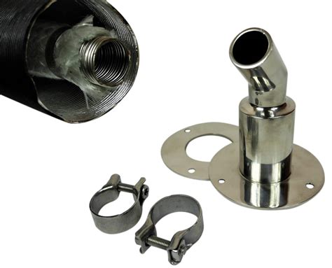 24mm Marine Hull Exhaust Installation Kit Lifestyle Equipment And Supplies