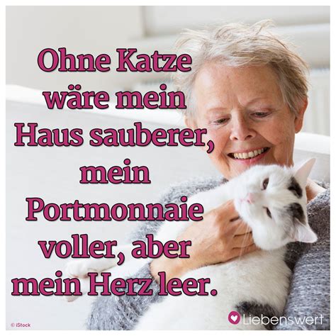 Ohne Katze W Re Mein Haus Sauberer Mein Portmonnaie Voller Aber Mein