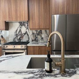 Kitchen Natura Calacatta Viola Marble Trend Marble Granite