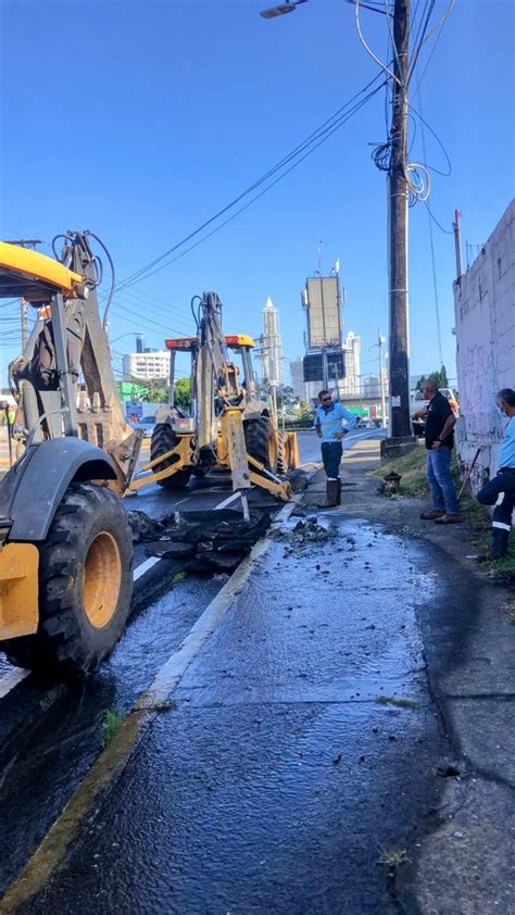 IDAAN on Twitter Metro Finalizan trabajos de reparación cerca a la