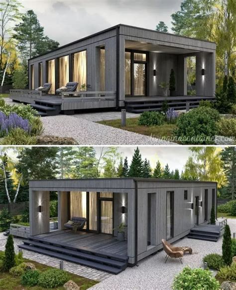 3 Bedrooms Luxury Shipping Container House Model By Priscila Azzini