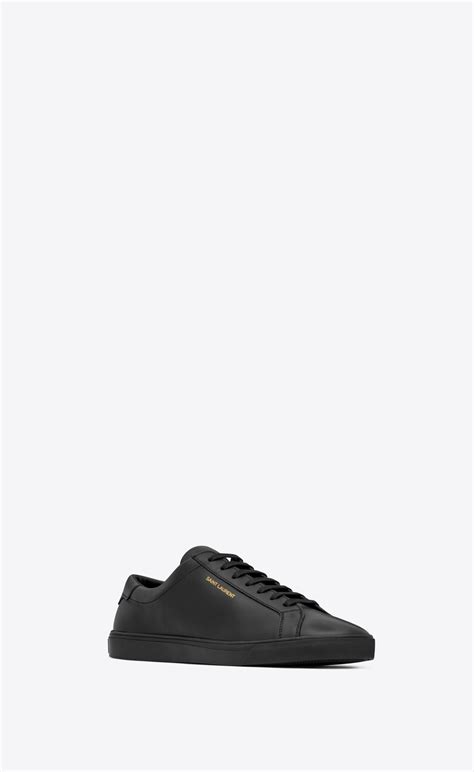 Saint Laurent Andy Sneakers In Leather ローラン サン