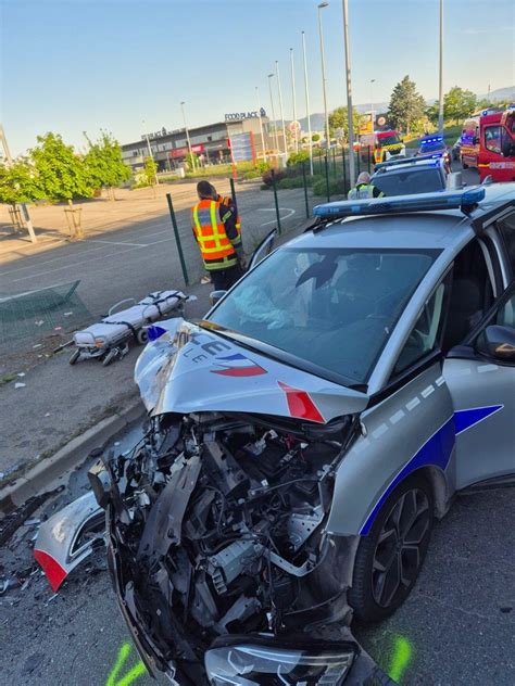 Kingersheim Refus Dobtemp Rer Trois Policiers Bless S Dans Un Choc