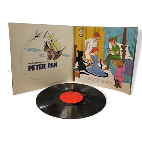 Media Walt Disney Present Story And Song From Peter Pan 391 Vintage