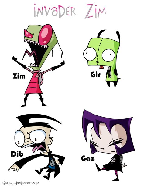 Invader Zim All Characters