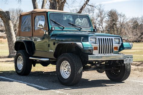 No Reserve 1994 Jeep Wrangler SE 5 Speed For Sale On BaT Auctions