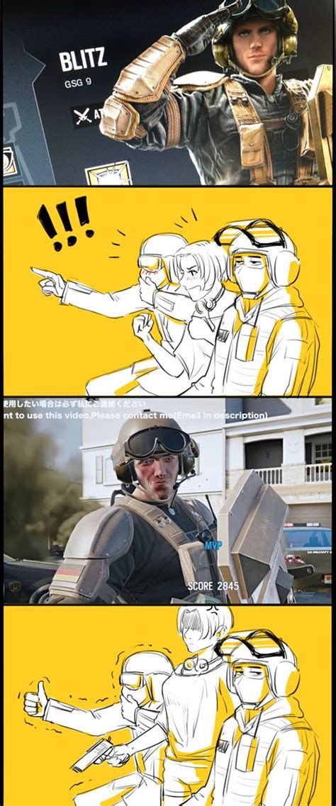 Wtf Blitz Rainbow Six Siege Memes Rainbow Six Siege Anime Rainbow