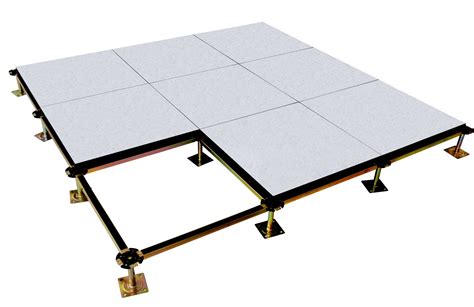 Fireproof Raised Floor Calcium Sulphate Encapsulated Access Flooring