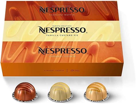 30 capsules NESPRESSO VERTUO Vanilla + Caramel + Hazelnut : Amazon.co ...