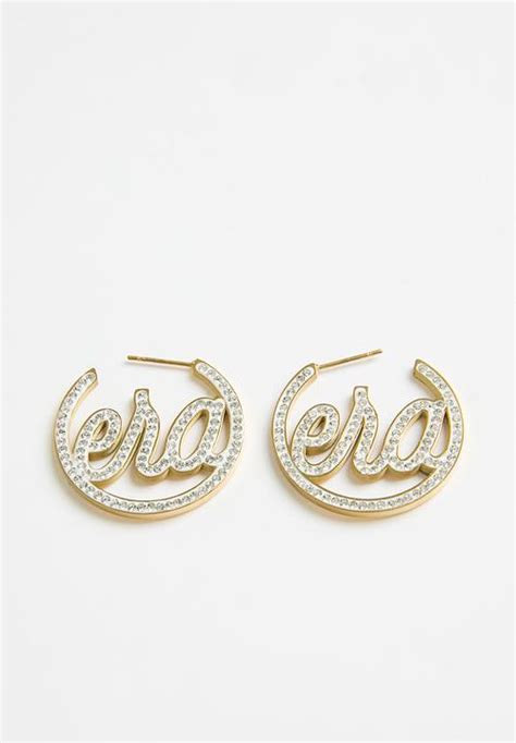 Era Logo Mini Luxe Hoop Gold Era By Dj Zinhle Jewellery