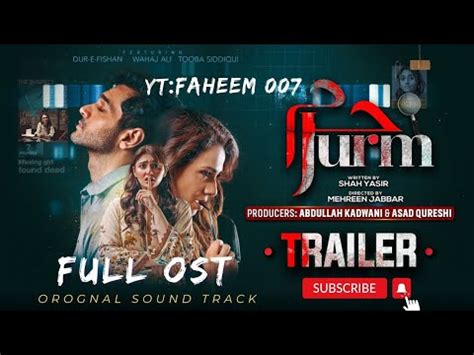 JURM Jurm Drama OST Official Video Jurm Drama Song Teaser Har