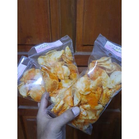 Jual Moring Cimol Kering Cemilan Khas Garut Shopee Indonesia