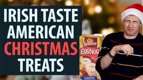 News “irish People Try American Christmas Food” Irish People Irish Christmas Treats