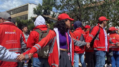 Marchas 26 de septiembre en Bogotá cinco gestores de convivencia