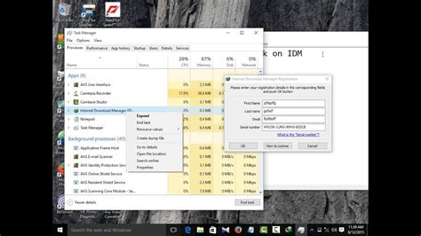 How To Activate Idm On Windows 10 100 Working Youtube