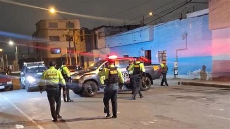 Callao Joven Fue Asesinado En Plena V A P Blica El Men