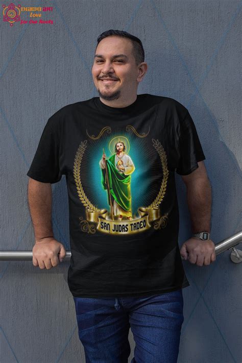 St Jude Shirt Christian Shirts For Men San Judas Tadeo Catholic Shirt Christian Ts For Men