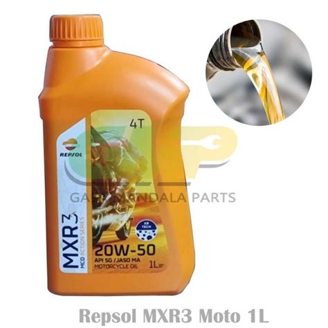 Oli Repsol Moto Super T W Motor Sport Liter Cbr Vixion Verza