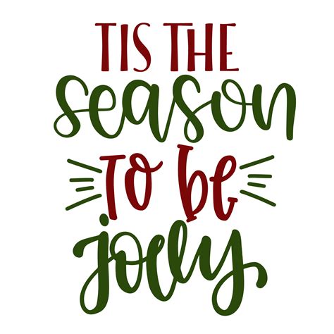 Tis The Season To Be Jolly Mega Christmas Svg Santa Holiday Inspire