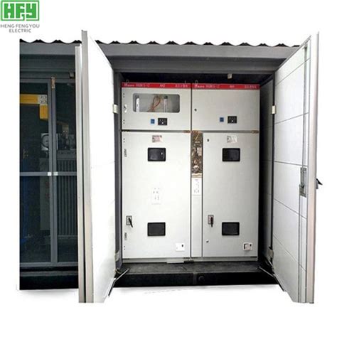 YB Prefabricated Compact Substation 12kV 33KV 35kv Power Transformer