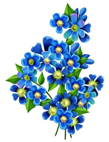 Pin tillagd av LouAnn Ritter på Floral Wreath Clipart Blommor Grafik