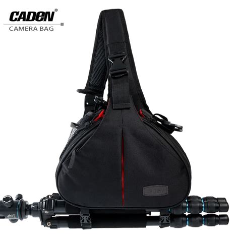 Caden Dslr Camera Bags Sling Shoulder Cross Video Photo Digital Dslr Case Waterproof With Rain