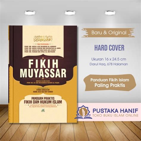 Jual Buku Fikih Muyassar Panduan Praktis Fikih Dan Hukum Islam