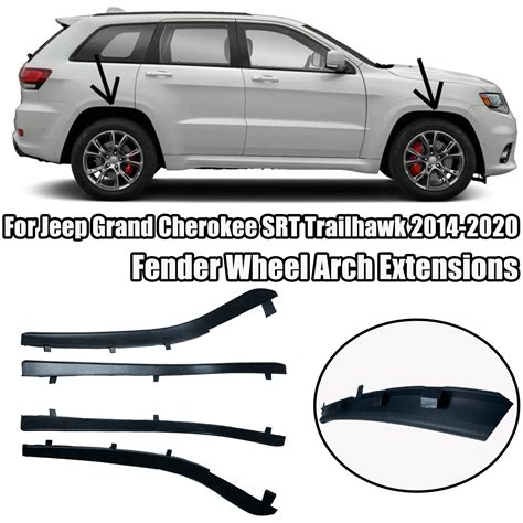 New Arrival Wheel Fender Mudguard Eyebrow Arch Extensions For Jeep