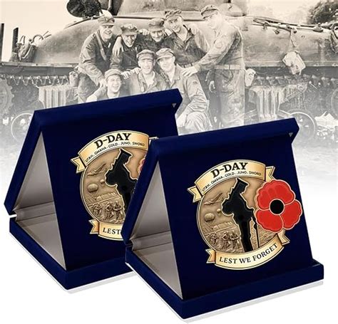 Limited Edition D Day 80th Anniversary Commemorative Badge 80th D Day