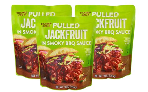 3 Pack | Trader Joe's Pulled Jackfruit in Smoky BBQ Sauce, 10 Oz