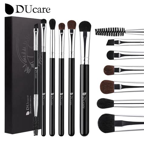 Cheap Ducare Eye Brushes 6pcs Eyeshadow Makeup Brush Foundation Highlight Blending Powder