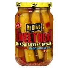 Amazon Mt Olive Sweet Heat Bread Butter Oz Jar Spears