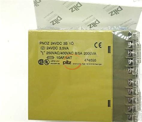 New In Box 1pc Pilz Safety Relays Pnoz 24vdc 3s 10 474695 Ebay