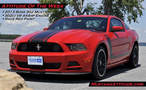 Race Red 2013 Boss 302 Ford Mustang Coupe Photo