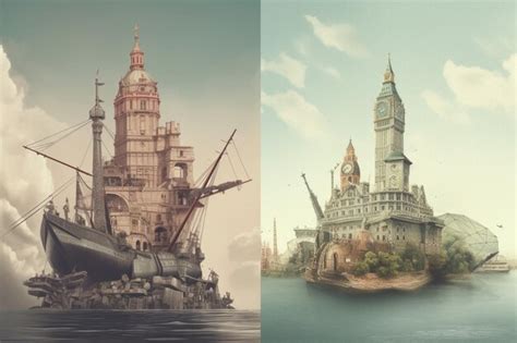 Premium AI Image | Iconic landmarks