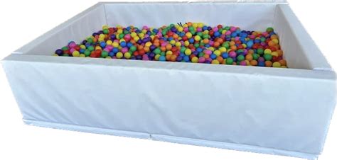 Soft Play Ball Pool Pit White M X M Funability