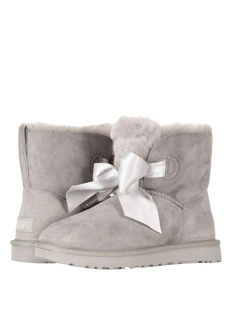 Ugg Gita Bow Mini Womens Twinface Boots 1098360