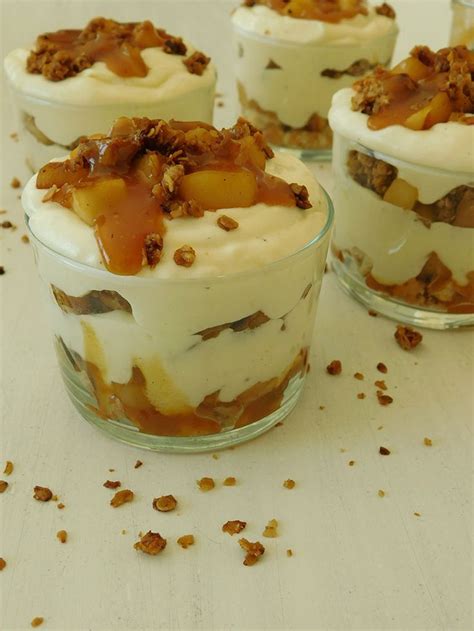 Trifles Aux Pommes Et Caramel Cooking And Cakes Recette Verrine