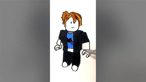 Roblox Character Drawing In 60 Seconds Roblox Drawing Youtube